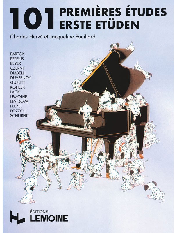 LEMOINE HERVE C. / POUILLARD J. - PREMIERES ETUDES (101) - PIANO