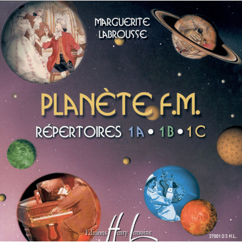 LEMOINE LABROUSSE MARGUERITE - PLANETE F.M. VOL.1 - ECOUTES - CD SEUL