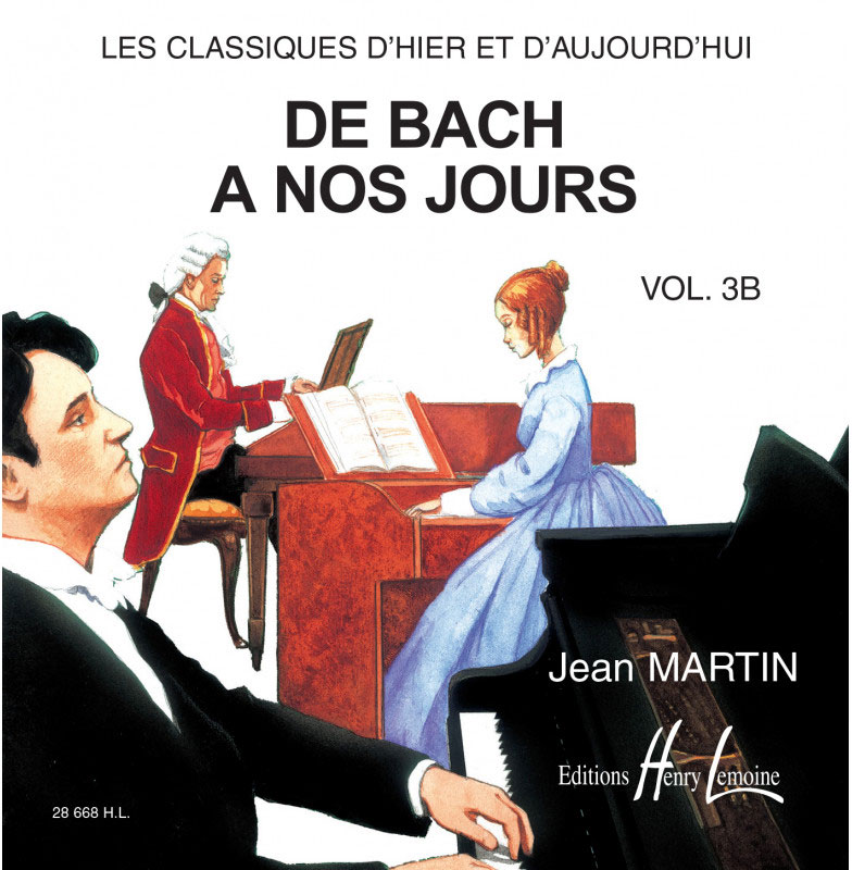 LEMOINE HERVE C./ POUILLARD J. - DE BACH A NOS JOURS VOL.3B - CD SEUL - PIANO