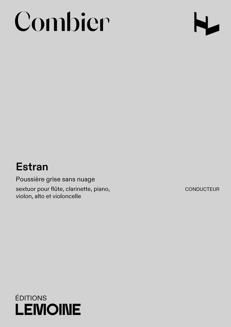 LEMOINE Combier - Estran - Flûte, Clarinette, Piano, Violon, Alto Et Violoncelle