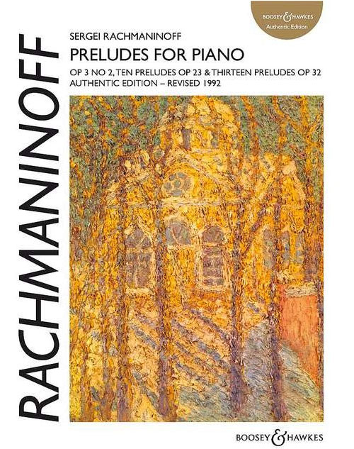 BOOSEY & HAWKES Rachmaninoff Serge - Preludes Pour Piano