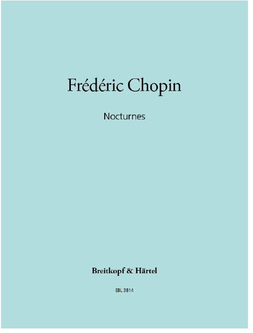 EDITION BREITKOPF Chopin Frederic - Nocturnes - Piano