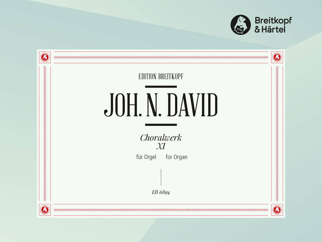 EDITION BREITKOPF D Johann Neuk - Choralwerk, Heft 11 - Organ