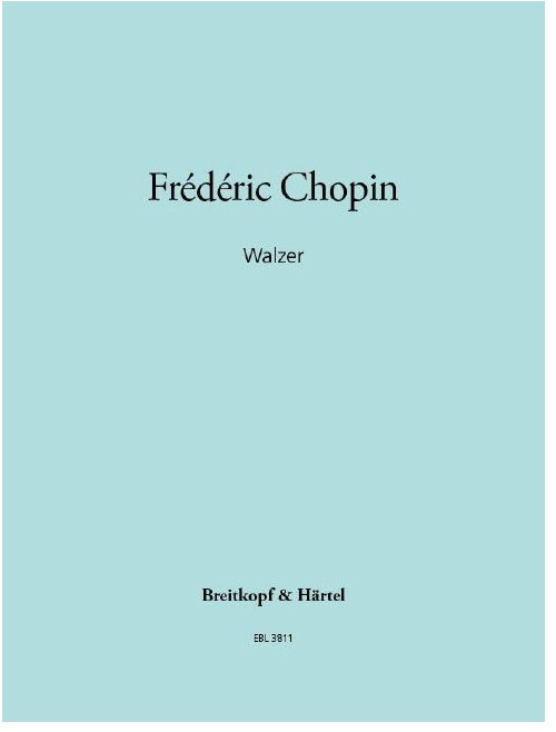 EDITION BREITKOPF CHOPIN FREDERIC - WALZER - PIANO