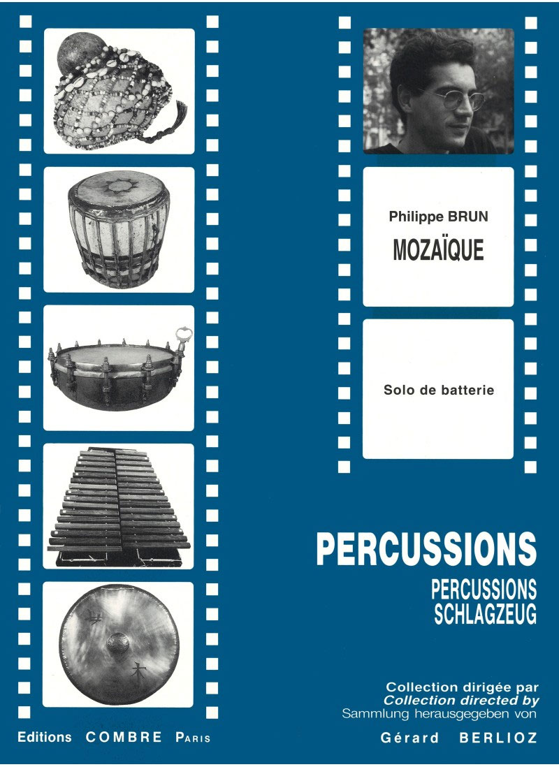 COMBRE BRUN PHILIPPE - MOZAIQUE - SOLO - BATTERIE
