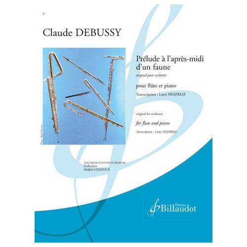 BILLAUDOT DEBUSSY CLAUDE - PRELUDE A L'APRES-MIDI D'UN FAUNE - FLUTE & PIANO