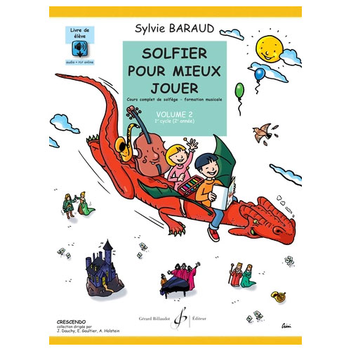 BILLAUDOT BARAUD SYLVIE - SOLFIER POUR MIEUX JOUER VOL.2