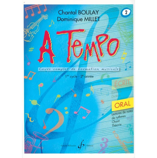 BILLAUDOT BOULAY/MILLET - A TEMPO VOL.2 ORAL