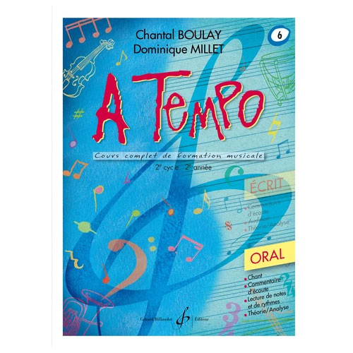 BILLAUDOT BOULAY/MILLET - A TEMPO VOL.6 ORAL