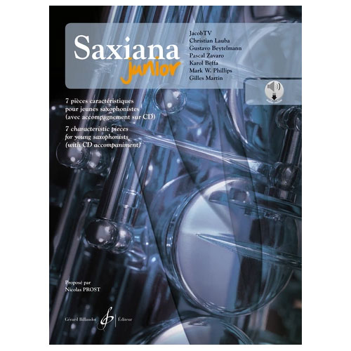BILLAUDOT SAXIANA JUNIOR + AUDIO TRACKS - SAXOPHONE