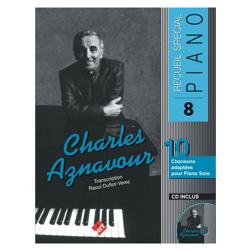 HIT DIFFUSION AZNAVOUR CHARLES - SPECIAL PIANO N9 + CD - PIANO