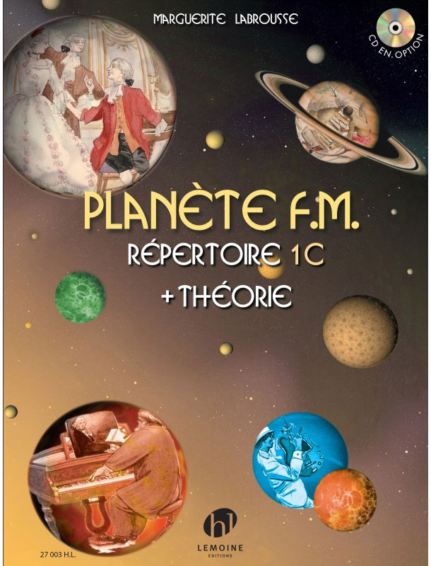 LEMOINE LABROUSSE MARGUERITE - PLANETE F.M. VOL.1C - REPERTOIRE ET THEORIE