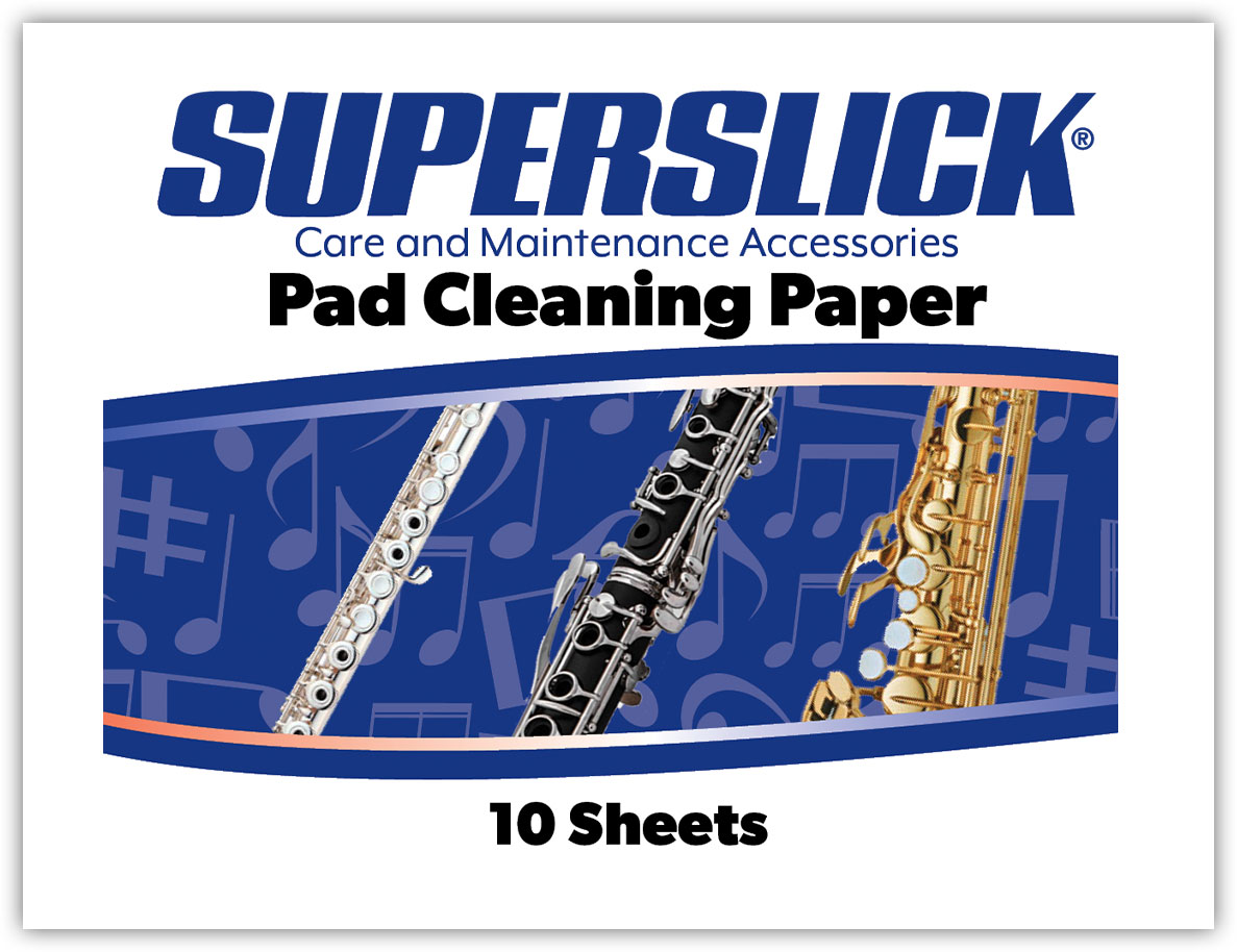 SUPERSLICK PADPAPER - BOOK OF 10 SHEETS OF PAD CLEANING PAPER 