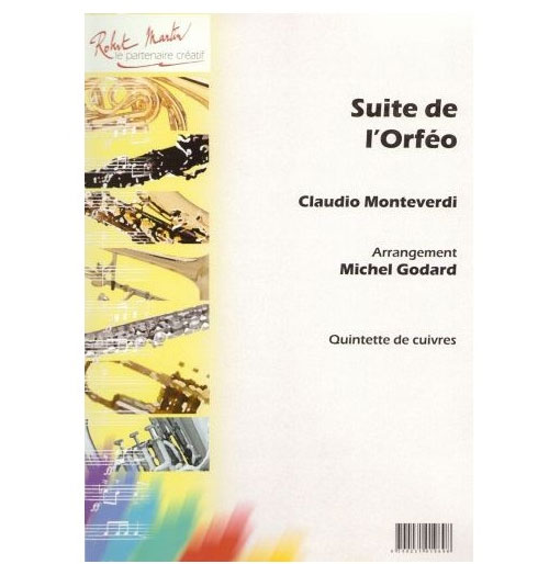 ROBERT MARTIN MONTEVERDI C. - GODARD E. - SUITE DE L'ORFEO, ORGUE AD LIB