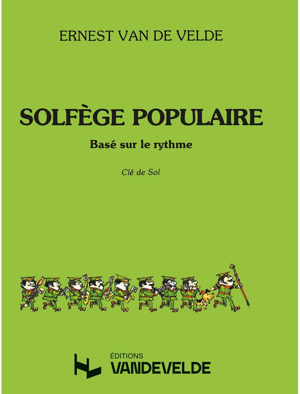 VAN DE VELDE VAN DE VELDE ERNEST - SOLFEGE POPULAIRE - CLE DE SOL