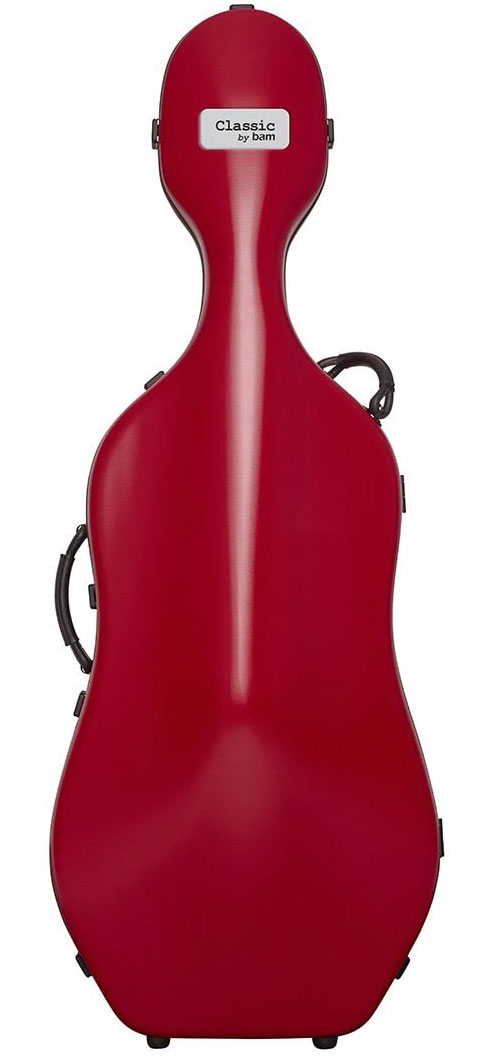 BAM Étui Violoncelle 4/4 Classic - Rouge