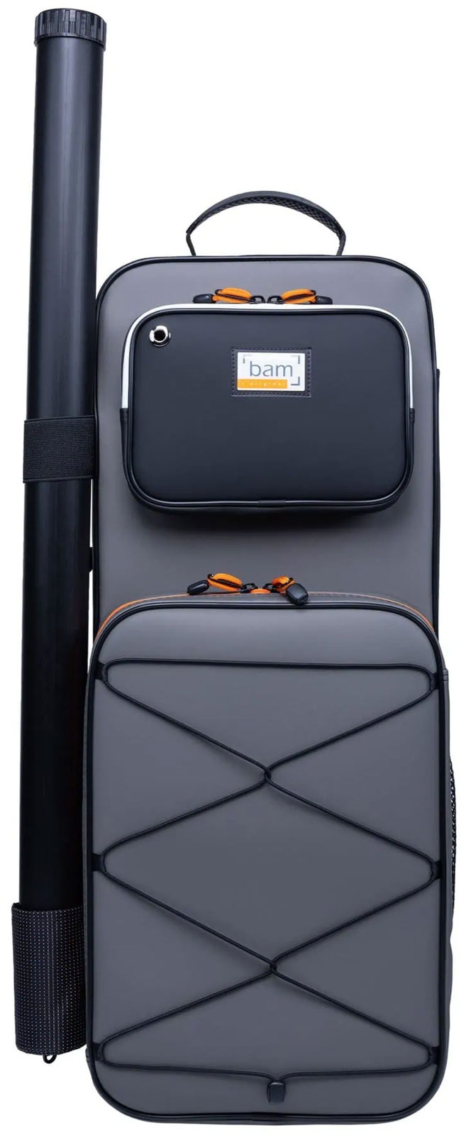 BAM 4/4 COMPACT PEAK PERFORMANCE VIOLIN CASE - BLACK GREY