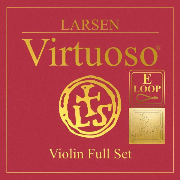 LARSEN STRINGS VIRTUOSO 4/4 JEU - MI ACIER (BOUCLE) MEDIUM