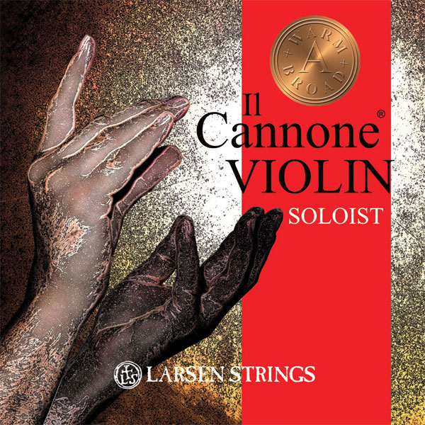 LARSEN STRINGS IL CANNONE 4/4 JEU - LA SOLOIST WARM&BROAD 