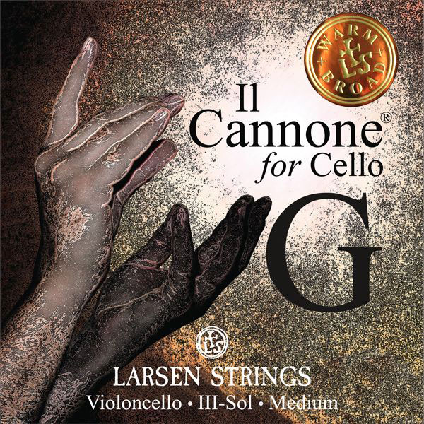LARSEN STRINGS IL CANNONE 4/4 SOL - MEDIUM (WARM&BROAD)