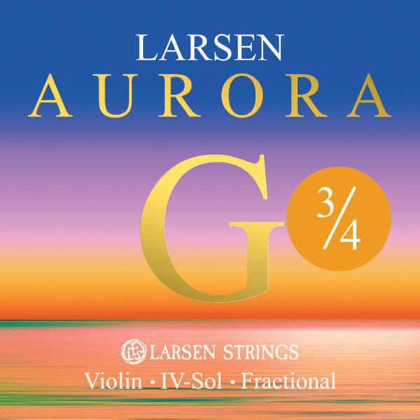 LARSEN STRINGS AURORA 3/4 SOL - MEDIUM ARGENT