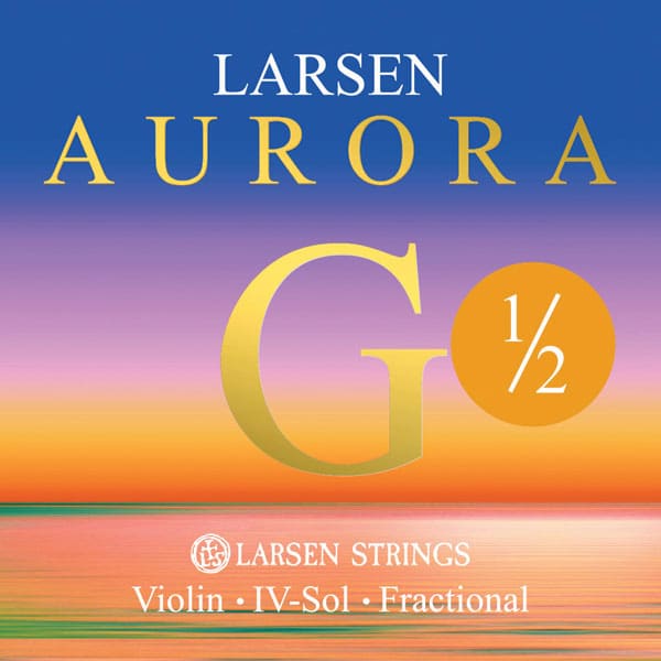 LARSEN STRINGS AURORA 1/2 SOL - MEDIUM ARGENT