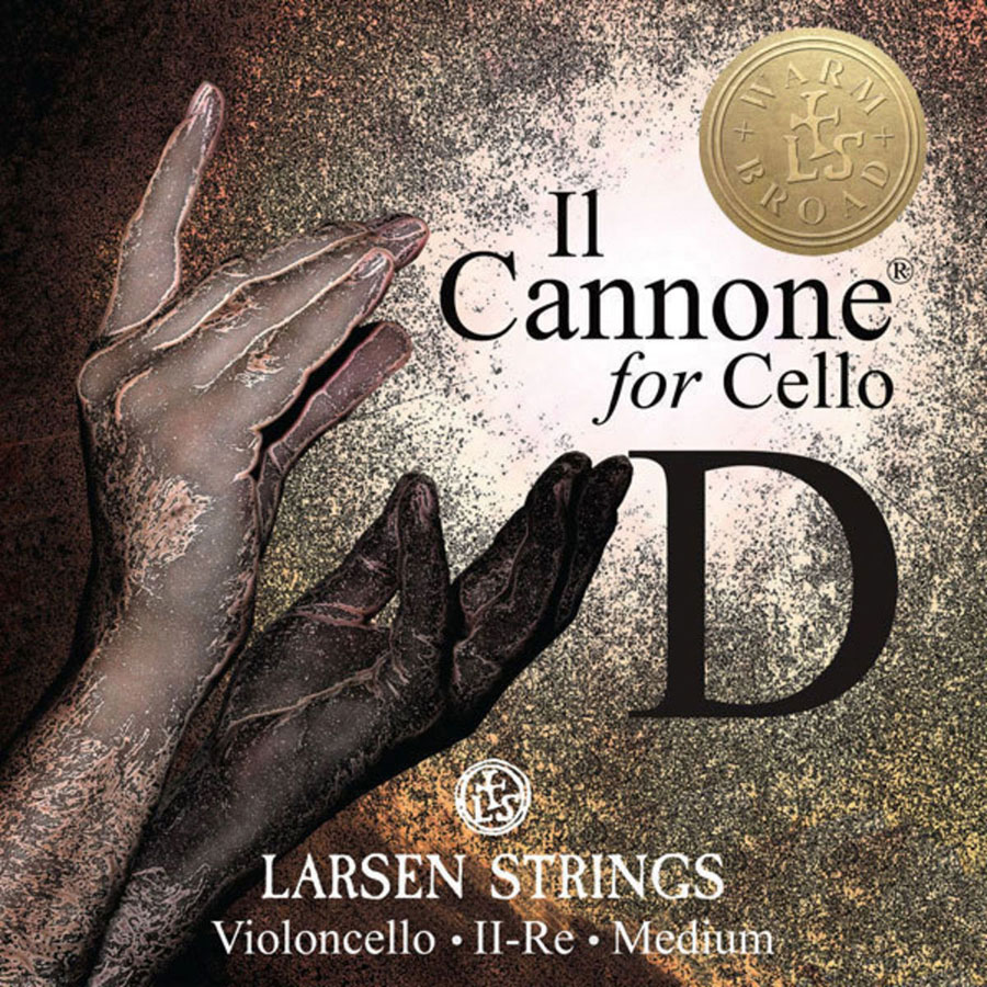 LARSEN STRINGS IL CANNONE 4/4 RÉ - MEDIUM (WARM&BROAD)