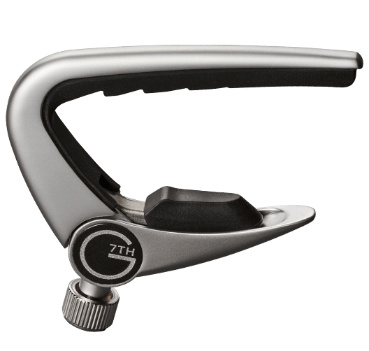 G7TH Newport 12 Cordes Acoustique/electrique Argent