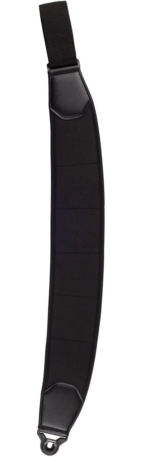 D'ADDARIO AND CO Comfort Neoprene Auto Lock Guitar Strap, Black