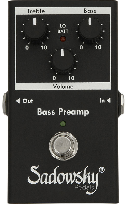 SADOWSKY GUITARS PED-SBP-2 PREAMP PEDAL