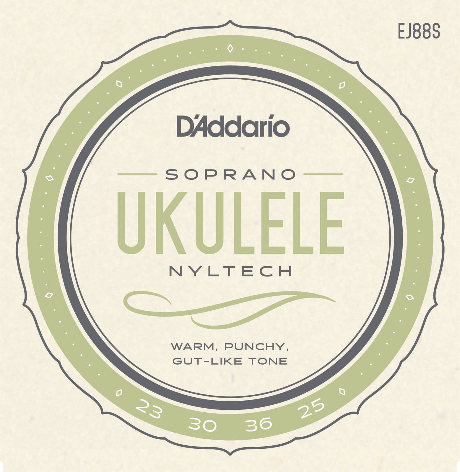 D'ADDARIO AND CO EJ88S NYLTECH UKULELE STRINGS SOPRANO