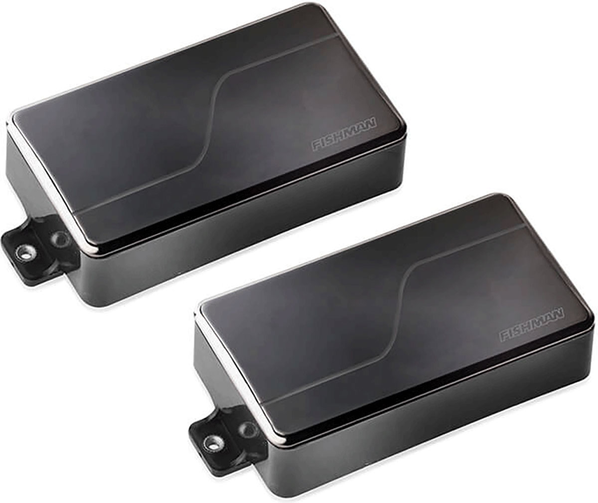 FISHMAN FLUENCE MODERN BLACK NICKEL PICKUP SET