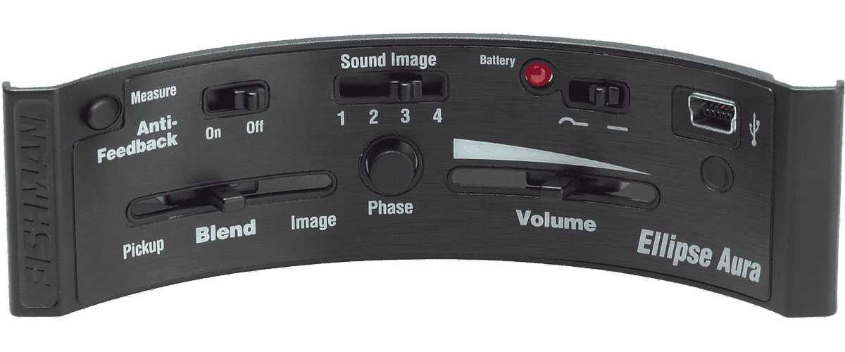 FISHMAN ELLIPSE AURA UNDERSADDLE PICKUP WIDE