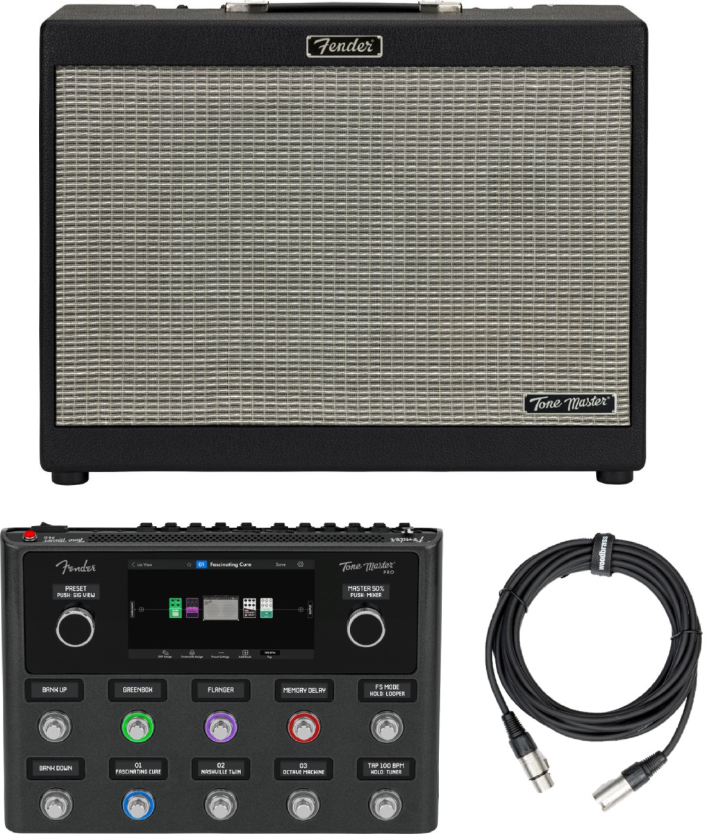 FENDER PACK TONE MASTER PRO + FR-12 + XLR 6M