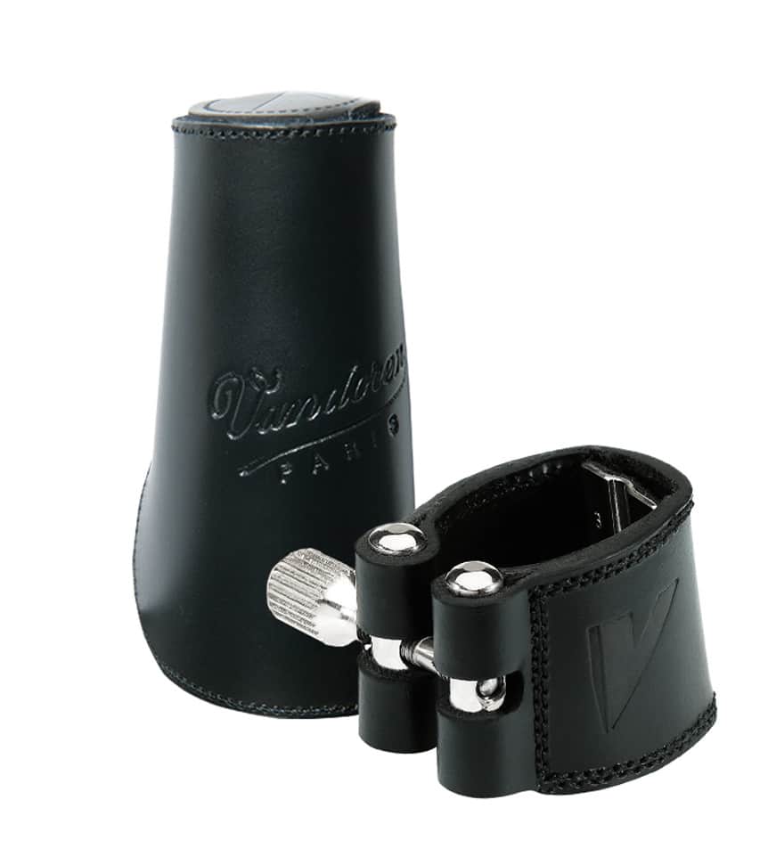 VANDOREN LIGATURE CUIR ALTO ET COUVRE BEC - LC23L