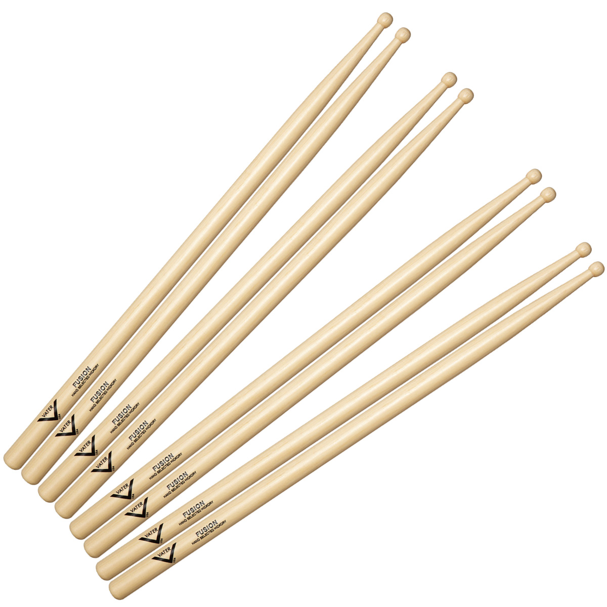 VATER V3F1F - PACK 4X BAGUETTE FUSION HICKORY 