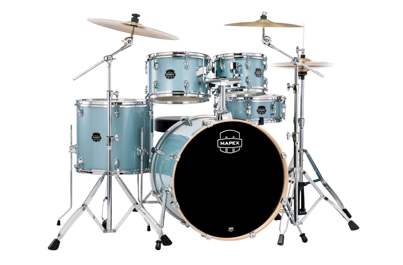 MAPEX VENUS STAGE 22 AQUA BLUE SPARKLE (VJ)