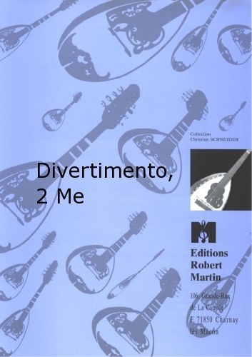 ROBERT MARTIN VERDONE - DIVERTIMENTO, 2 MANDOLINES