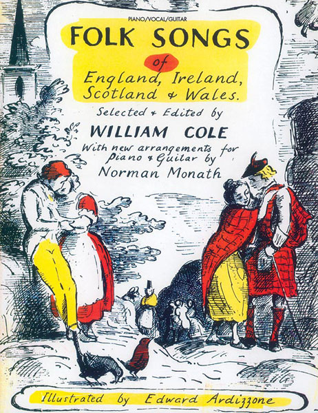 ALFRED PUBLISHING COLE WILLIAM - FOLKSONGS OF ENGLAND ,IRELAND ,SCOTLAND ,WALES - PVG