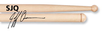 VIC FIRTH BAGUETTE JEFF QUEEN SJQ CORPSMASTER SOLO SNARE STICKS