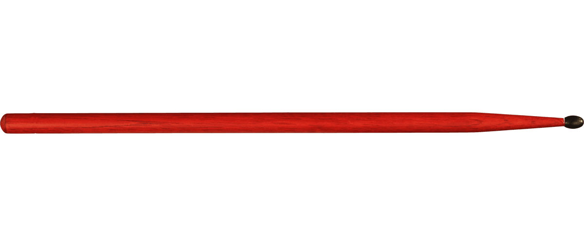 VIC FIRTH N5ANR - HICKORY 5A RED NYLON TIP