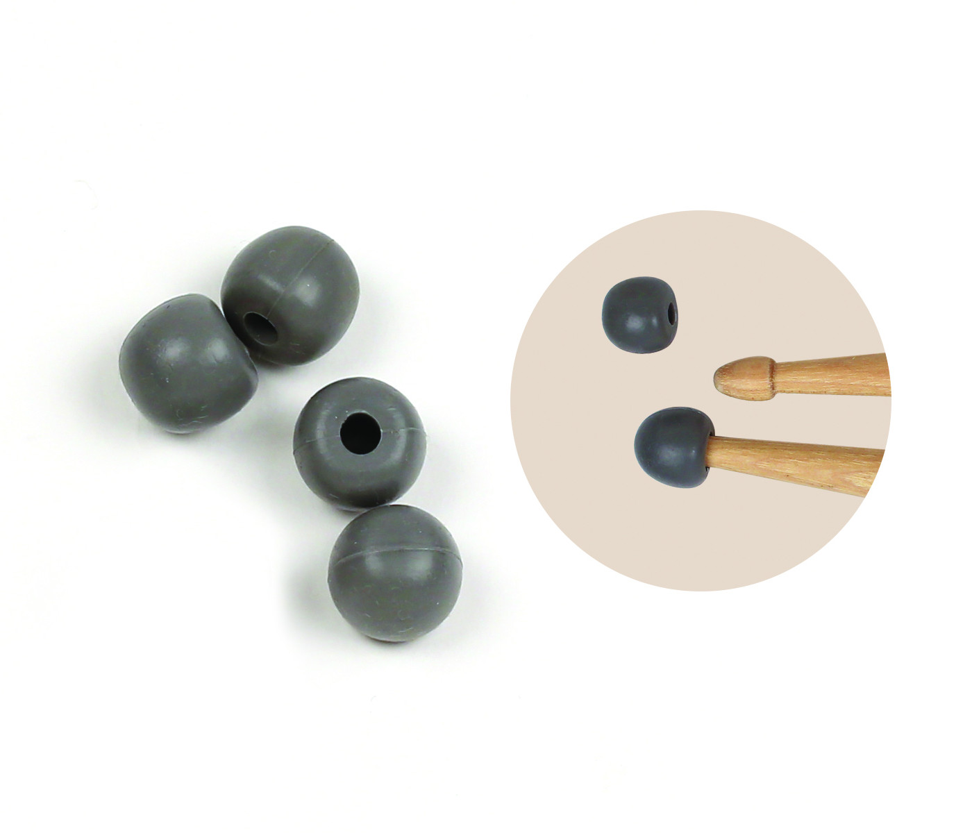 VIC FIRTH UPT - UNIVERSAL PRACTICE TIPS SILENT 