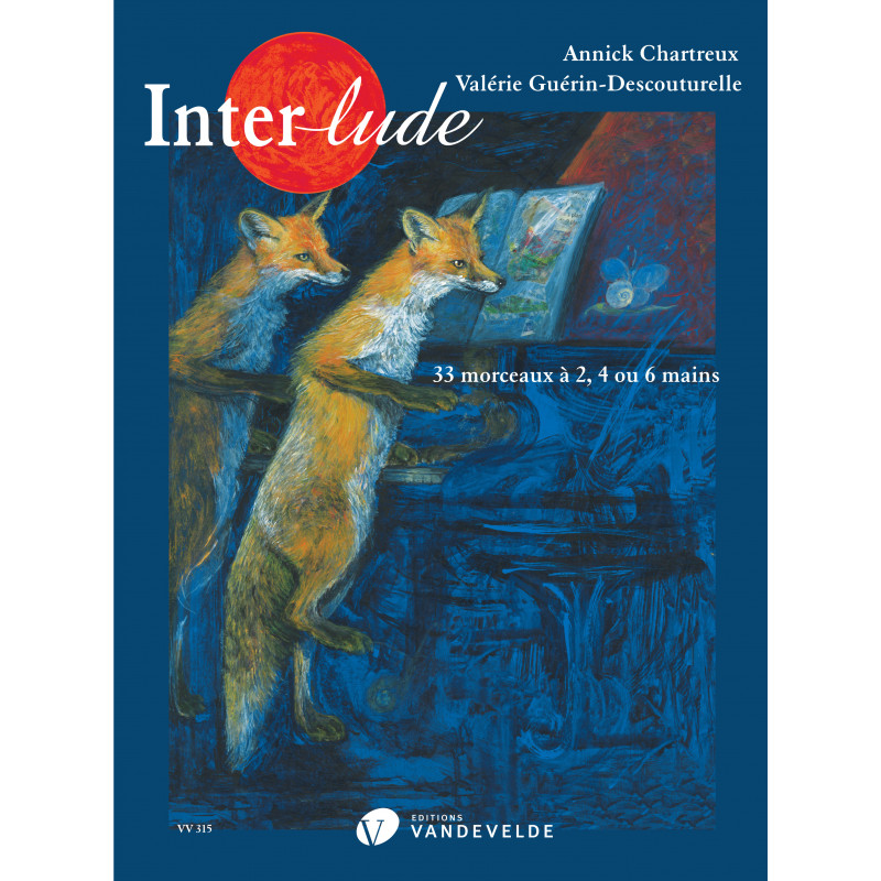 VAN DE VELDE CHARTREUX ANNICK - INTER-LUDE - PIANO
