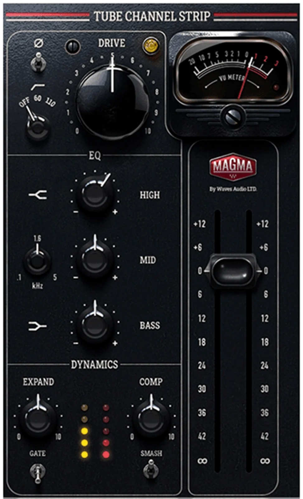 WAVES Magma Tube Channel Strip