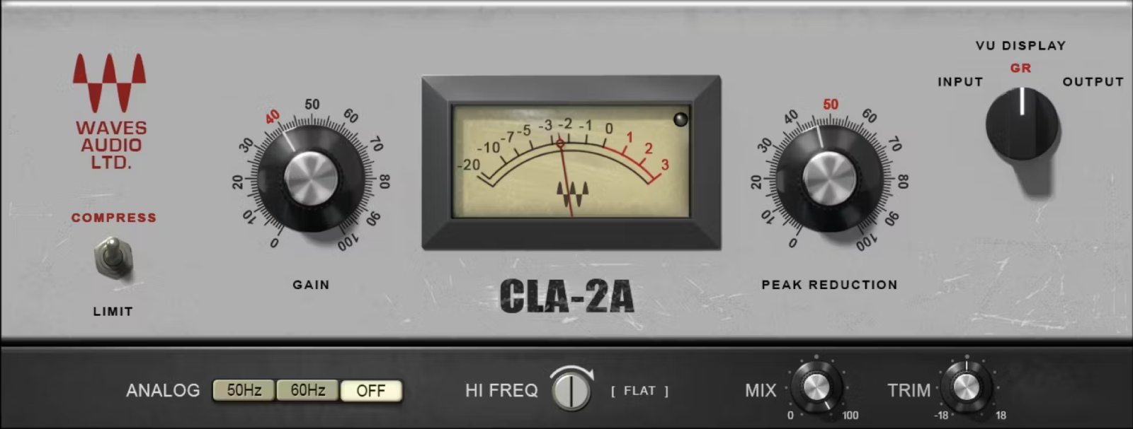 WAVES CLA-2A Compressor Limiter