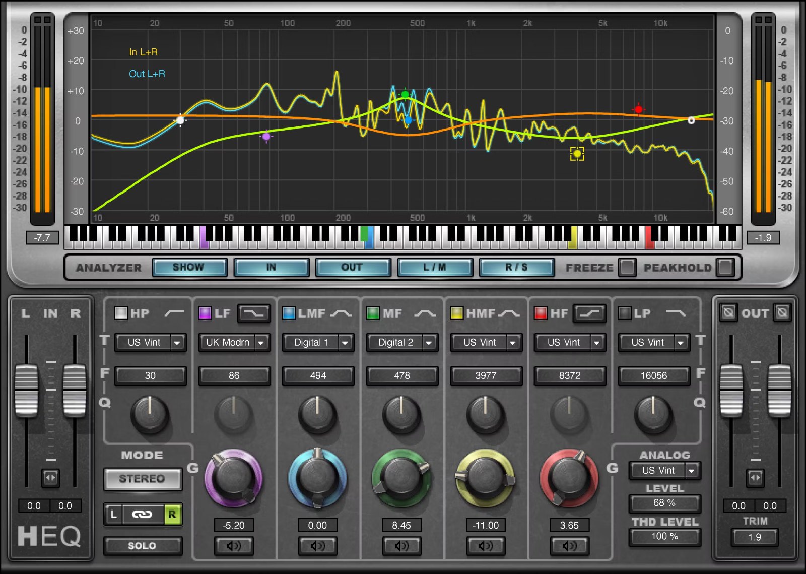 WAVES H-EQ Hybrid Equalizer