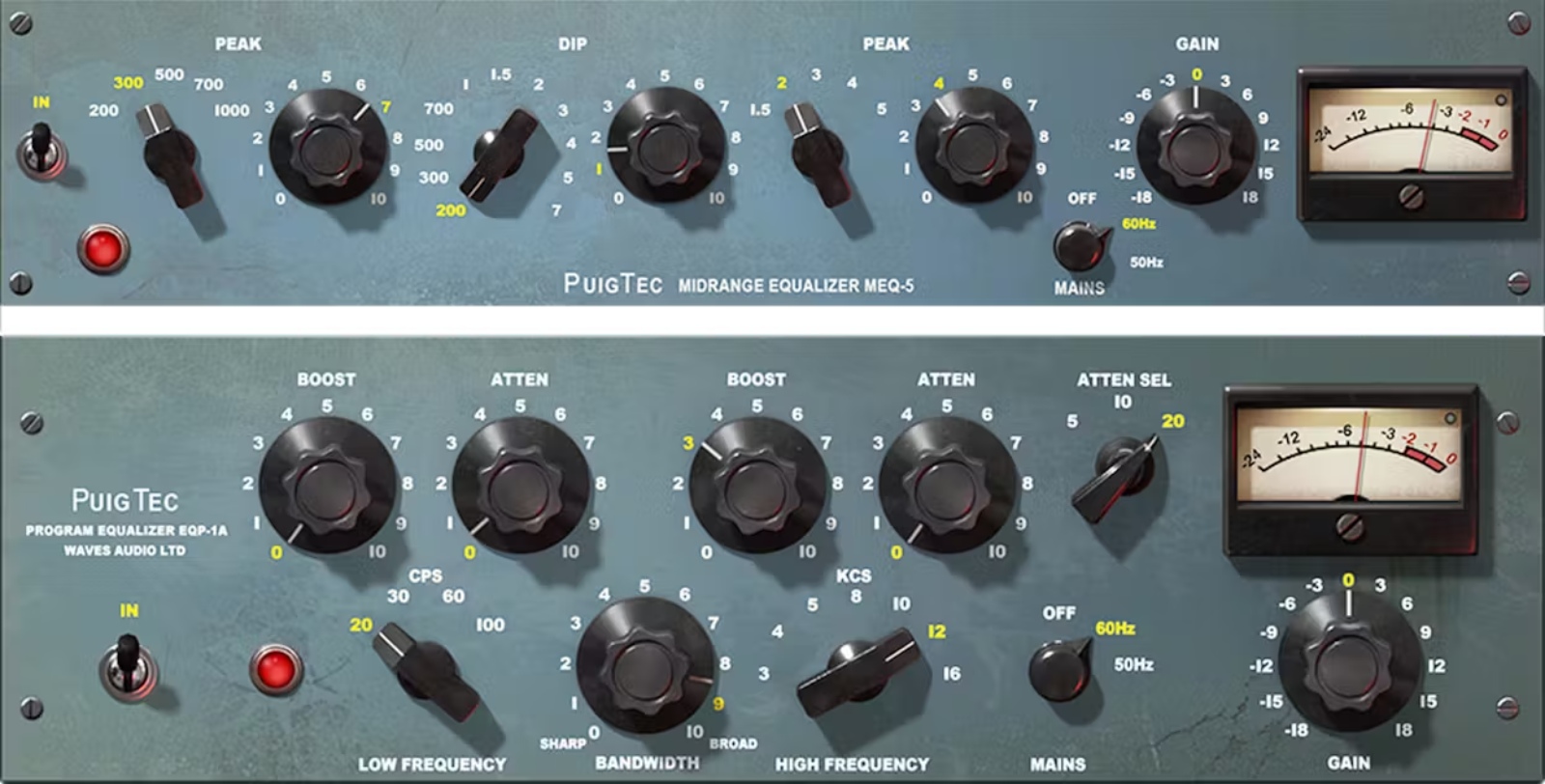 WAVES Puigtec EQs