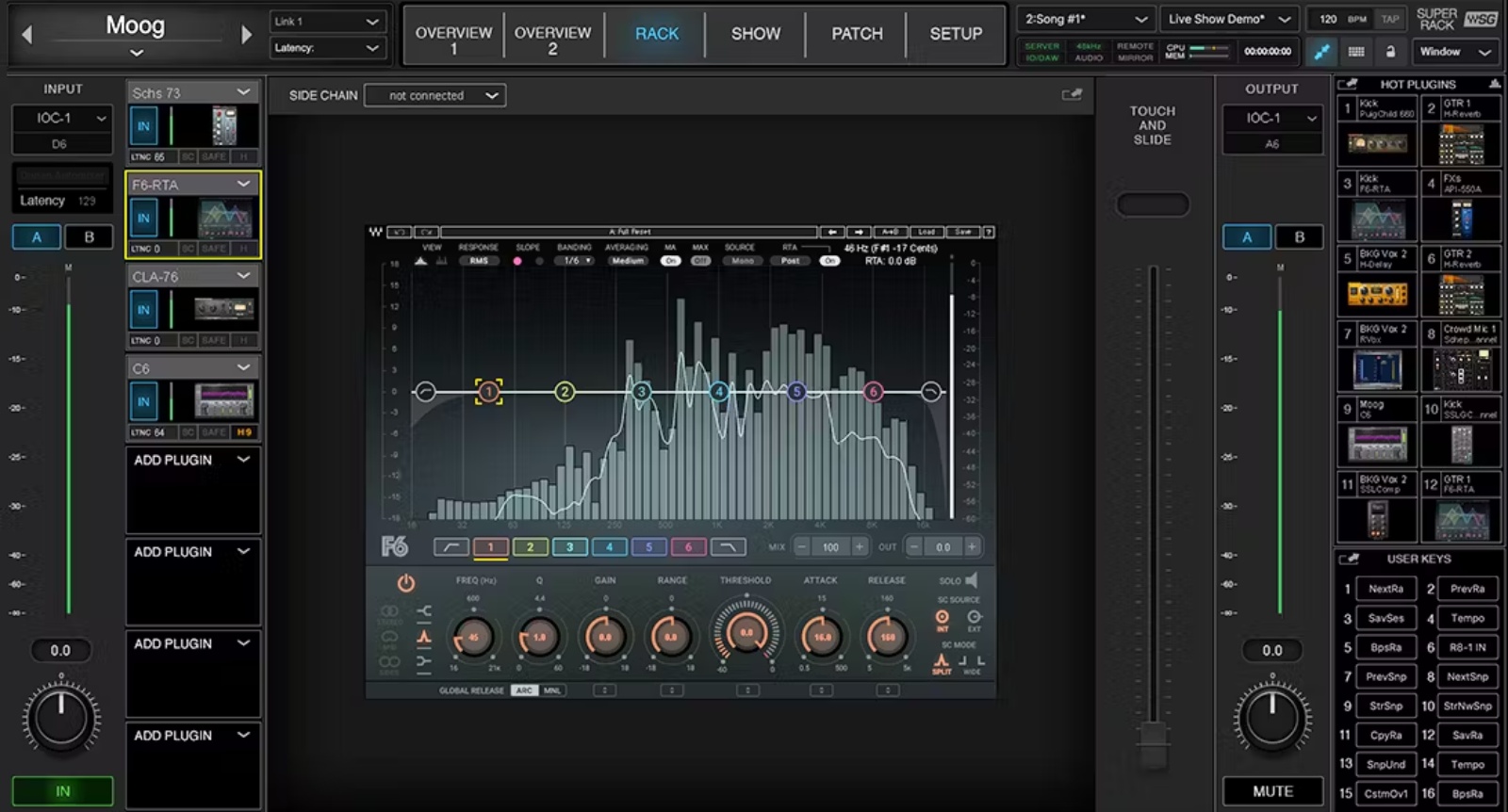 WAVES Superrack Soundgrid