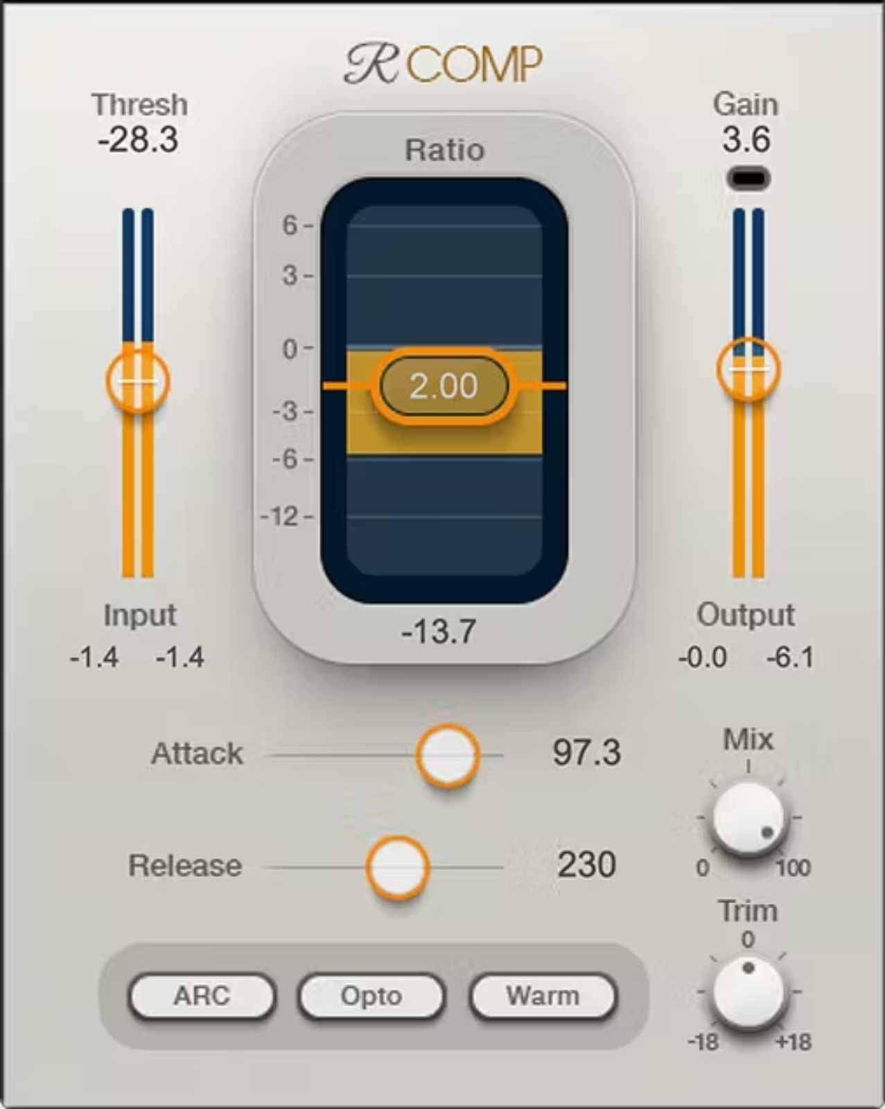 WAVES Renaissance Compressor