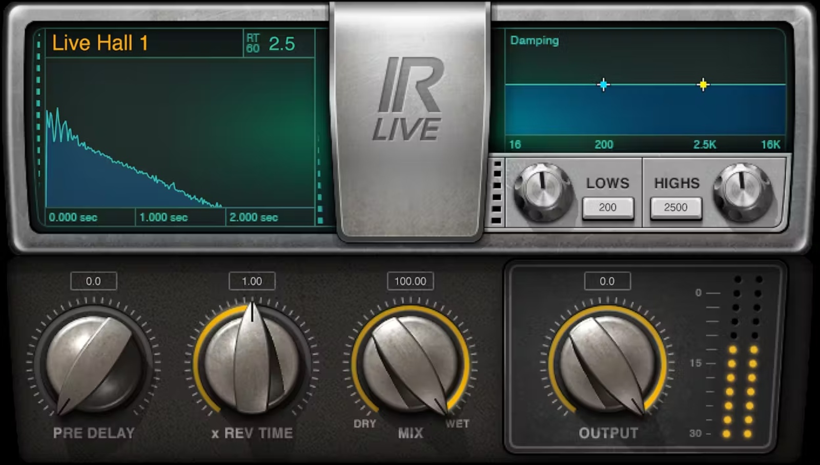 WAVES IR-Live Convolution Reverb